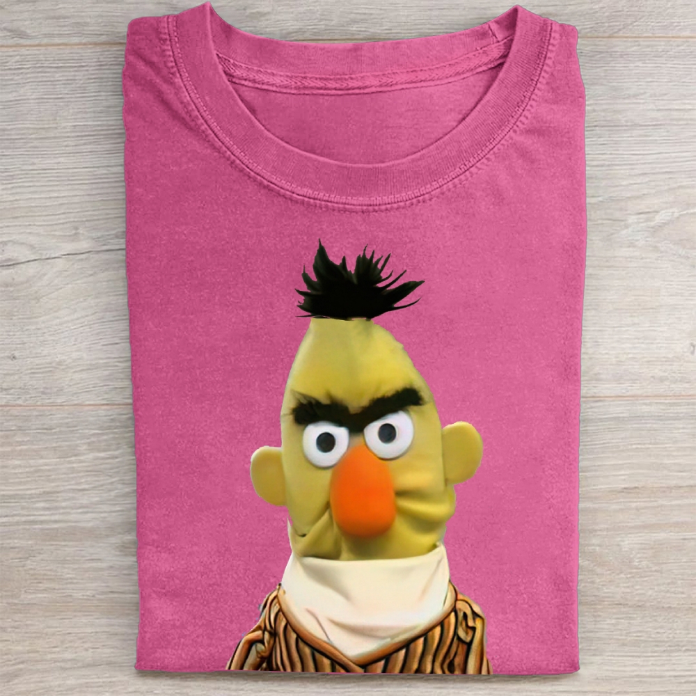 Angry Bert Meme Vintage Washed Tee