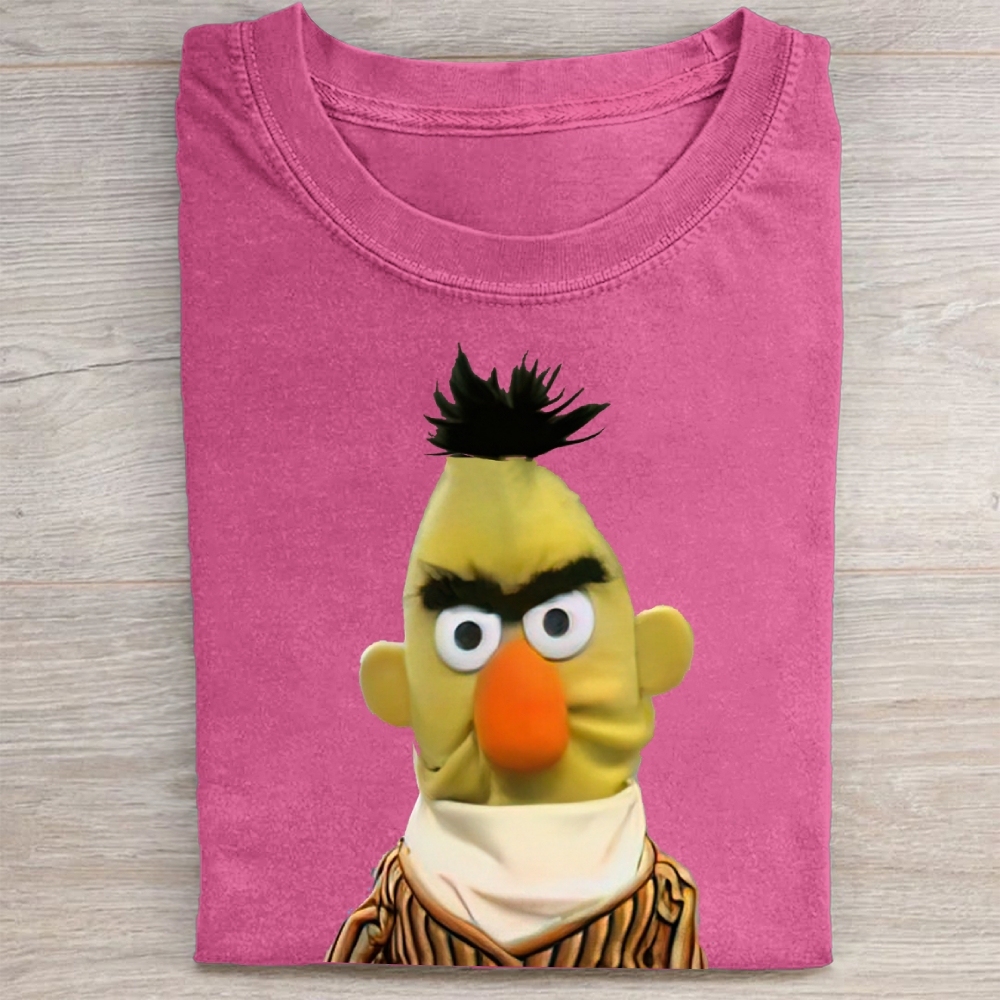 Angry Bert Meme Vintage Washed Tee