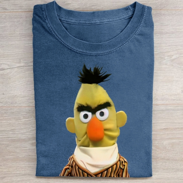 Angry Bert Meme Vintage Washed Tee