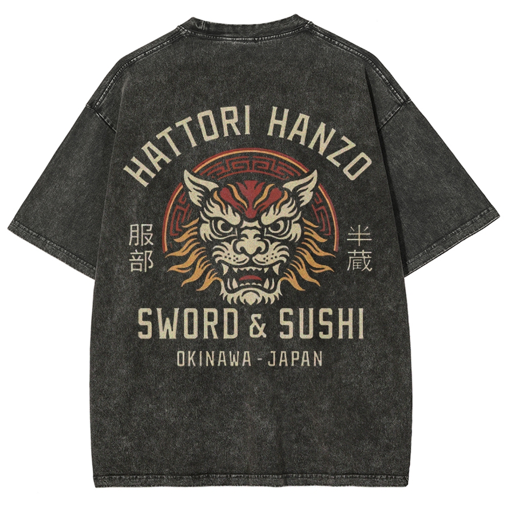 Vintage Hattori Lion Washed T-Shirt 
