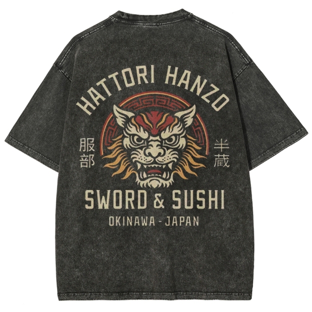Vintage Hattori Lion Washed T-Shirt 