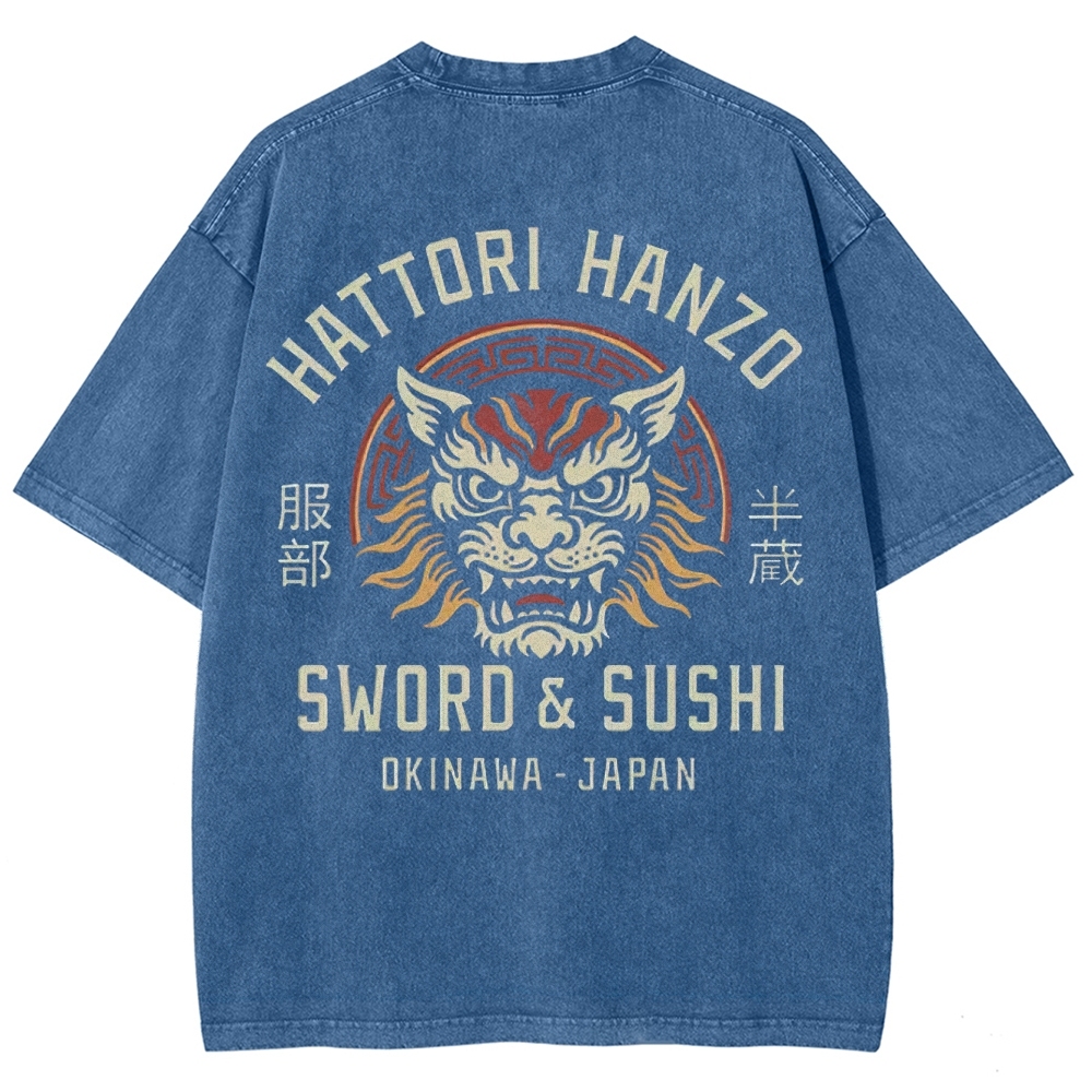 Vintage Hattori Lion Washed T-Shirt 