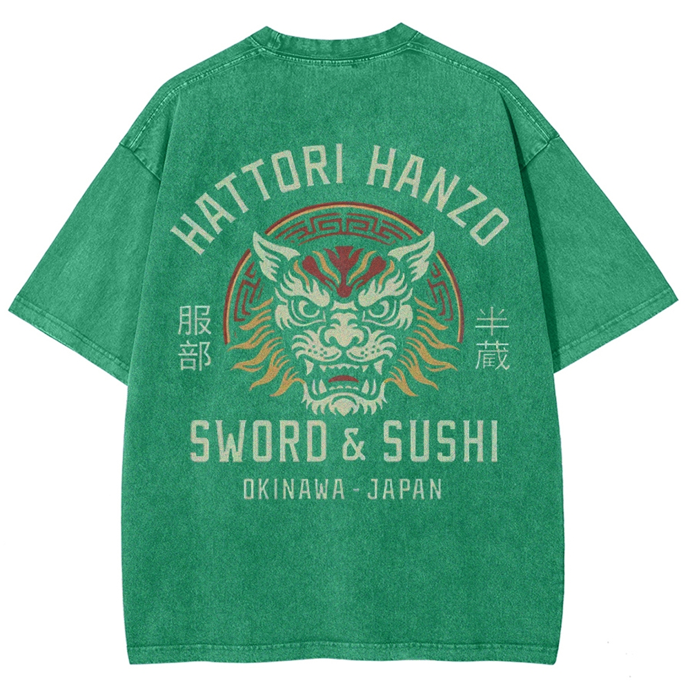 Vintage Hattori Lion Washed T-Shirt 