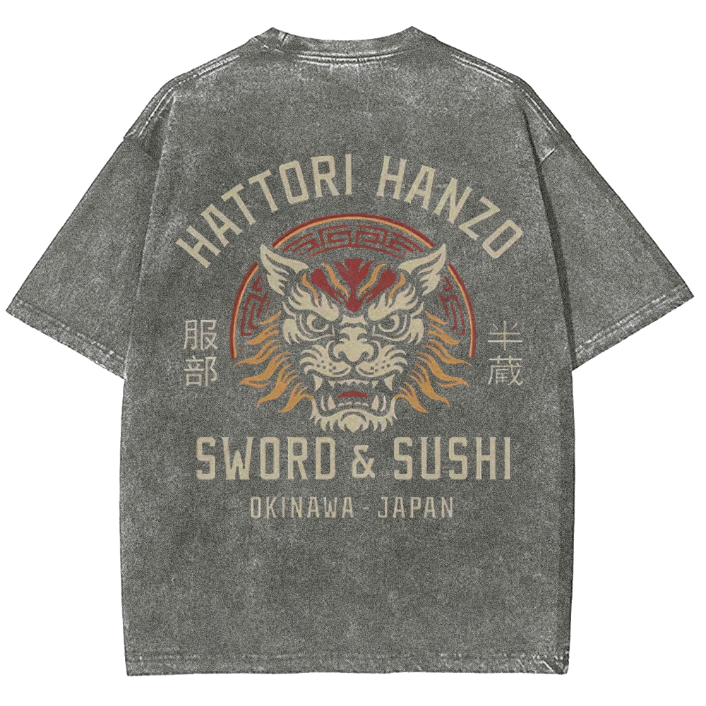 Vintage Hattori Lion Washed T-Shirt 