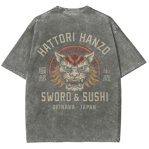 Vintage Hattori Lion Washed T-Shirt 