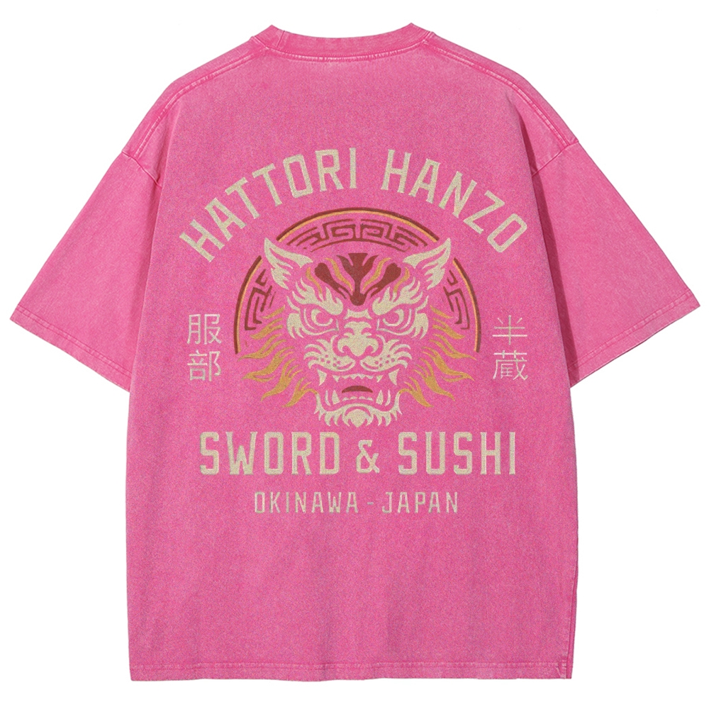 Vintage Hattori Lion Washed T-Shirt 