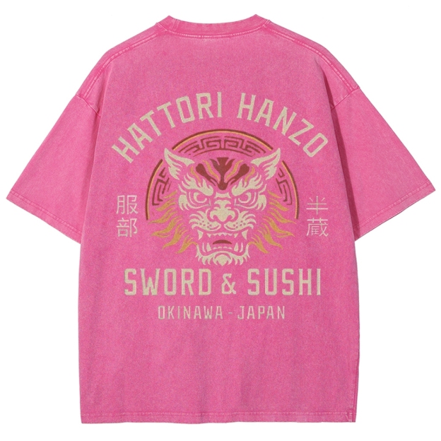 Vintage Hattori Lion Washed T-Shirt 