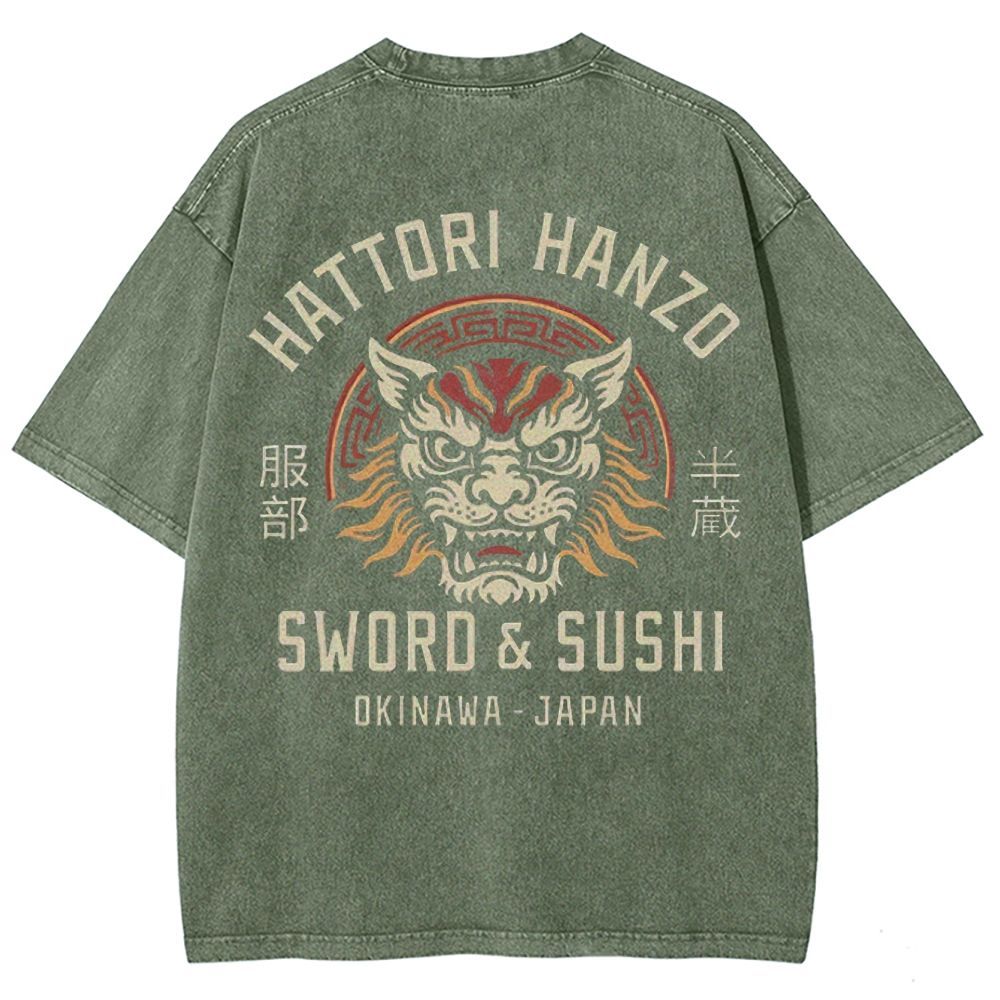 Vintage Hattori Lion Washed T-Shirt 