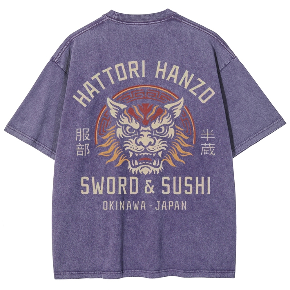 Vintage Hattori Lion Washed T-Shirt 