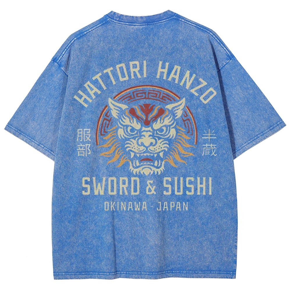Vintage Hattori Lion Washed T-Shirt 