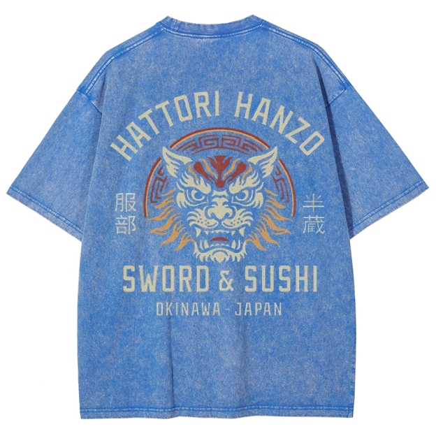 Vintage Hattori Lion Washed T-Shirt 