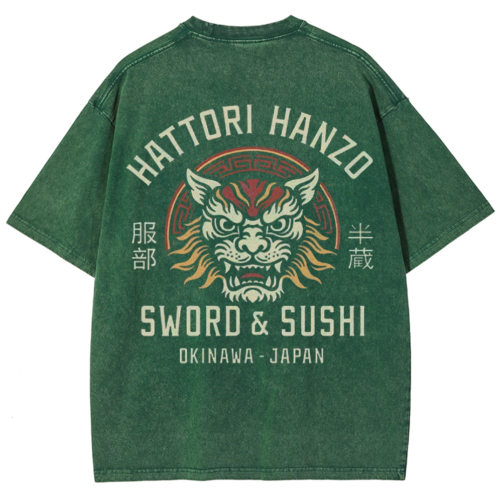 Vintage Hattori Lion Washed T-Shirt 