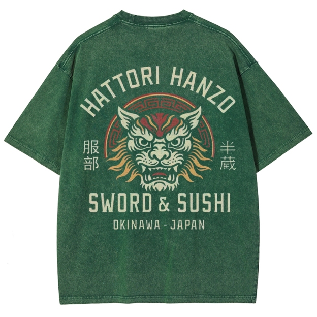 Vintage Hattori Lion Washed T-Shirt 