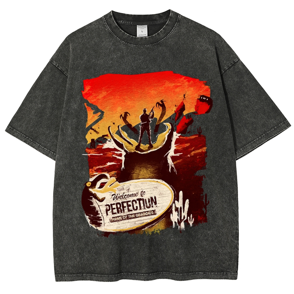 "Welcome to Perfection" Desert Monster Washed T-Shirt
