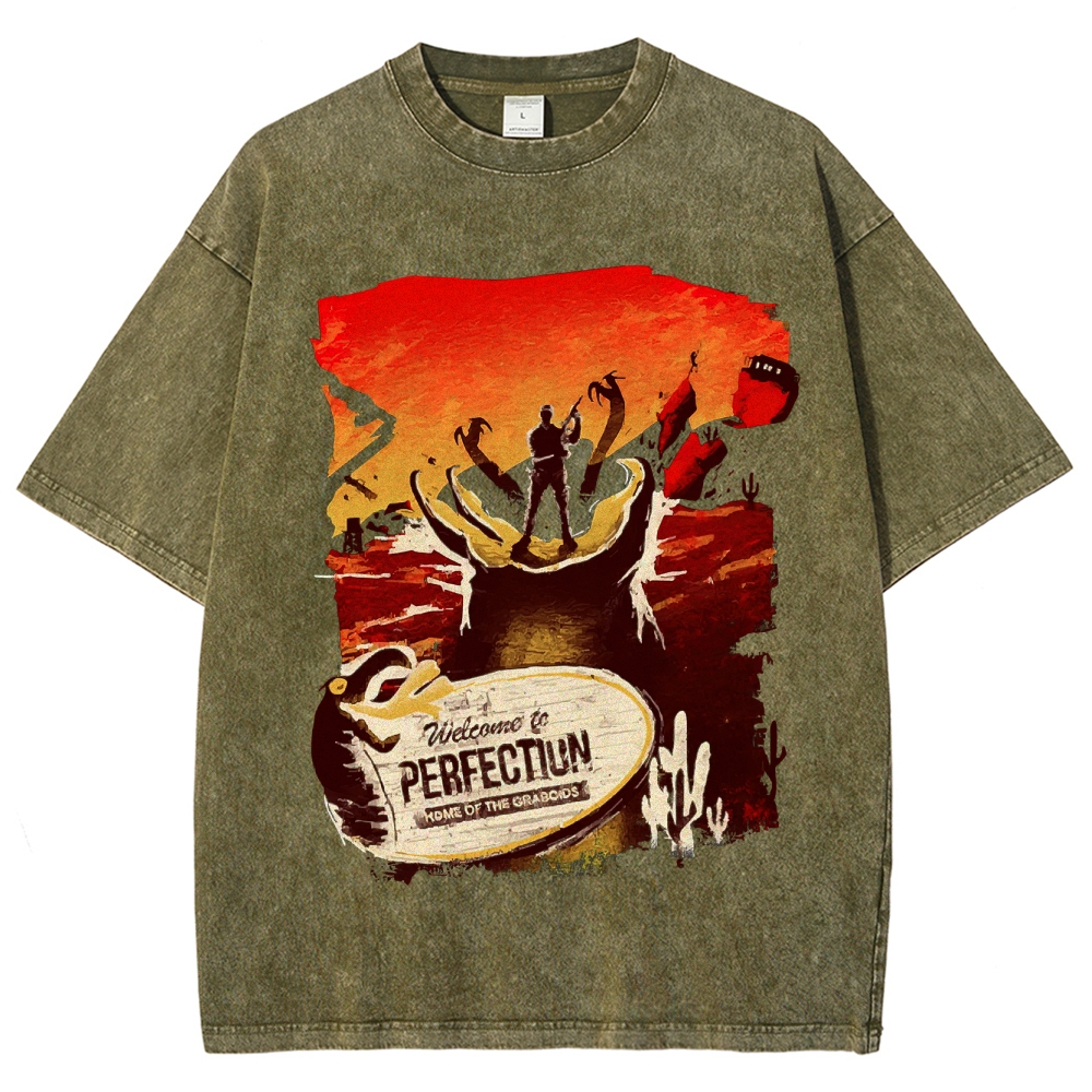"Welcome to Perfection" Desert Monster Washed T-Shirt