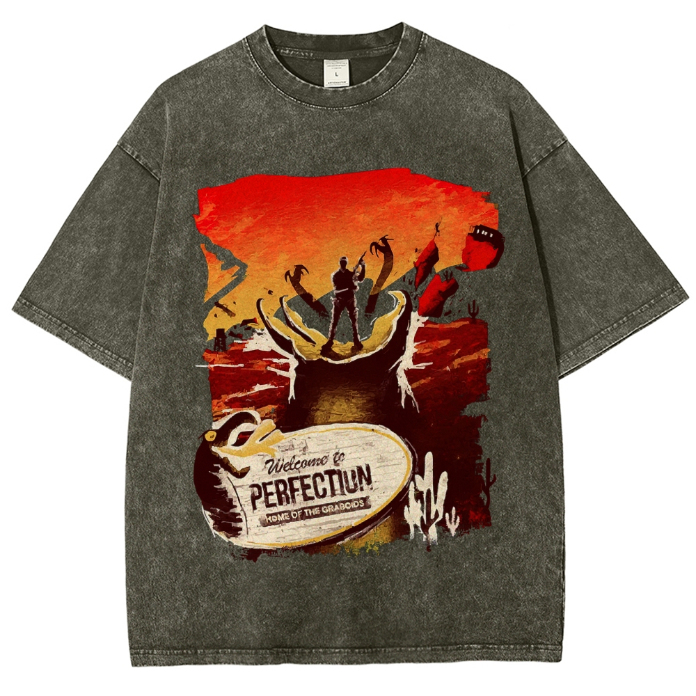 "Welcome to Perfection" Desert Monster Washed T-Shirt