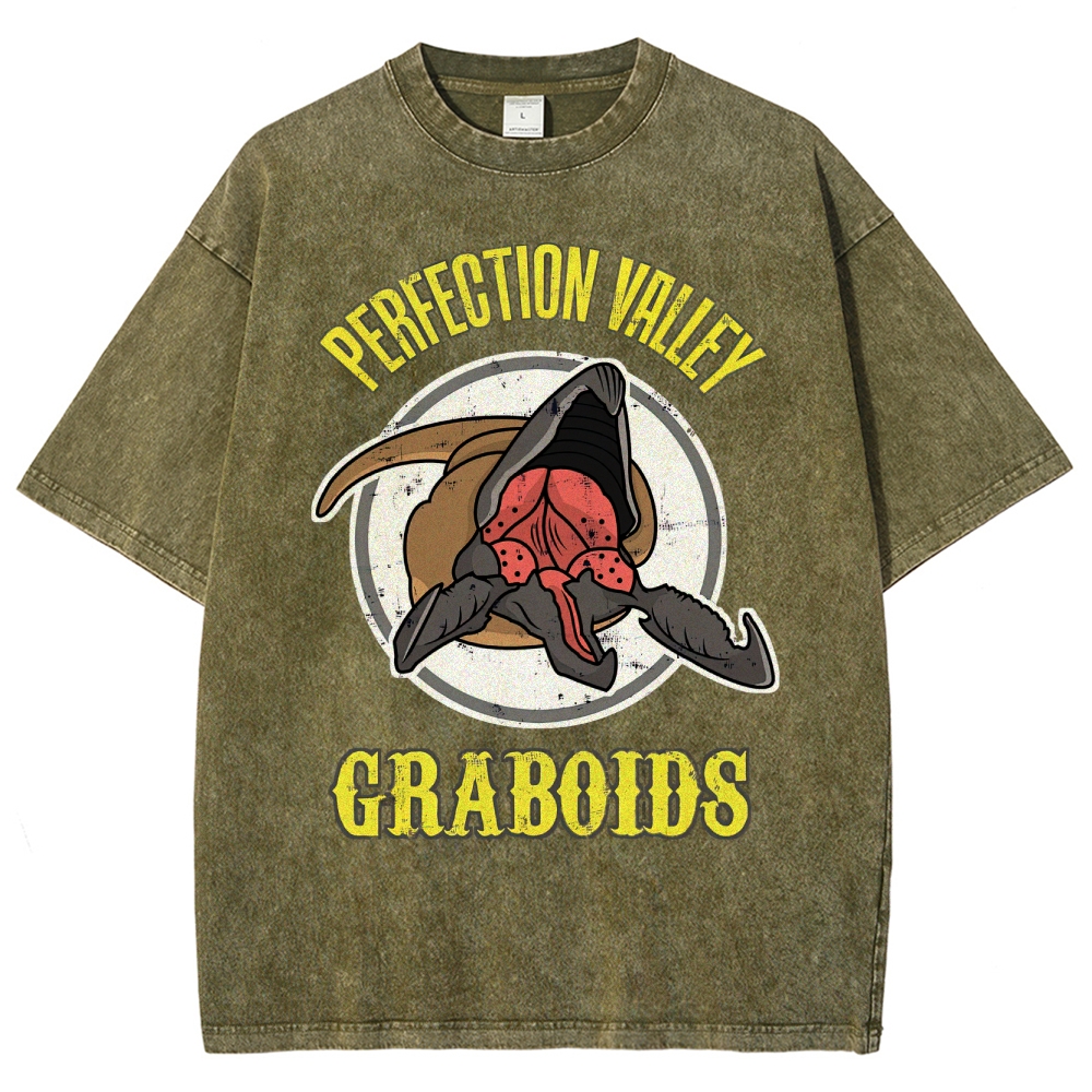 "Perfection Valley Graboids" Desert Monster Washed T-Shirt