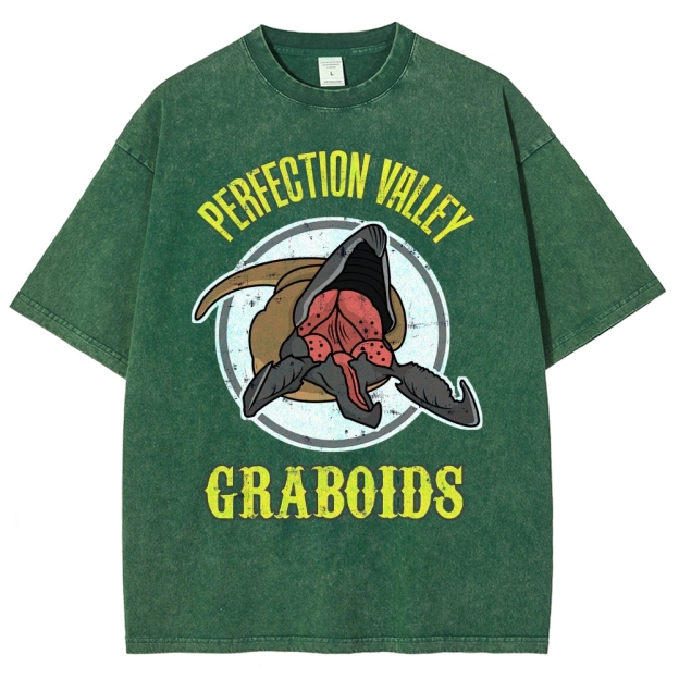 "Perfection Valley Graboids" Desert Monster Washed T-Shirt
