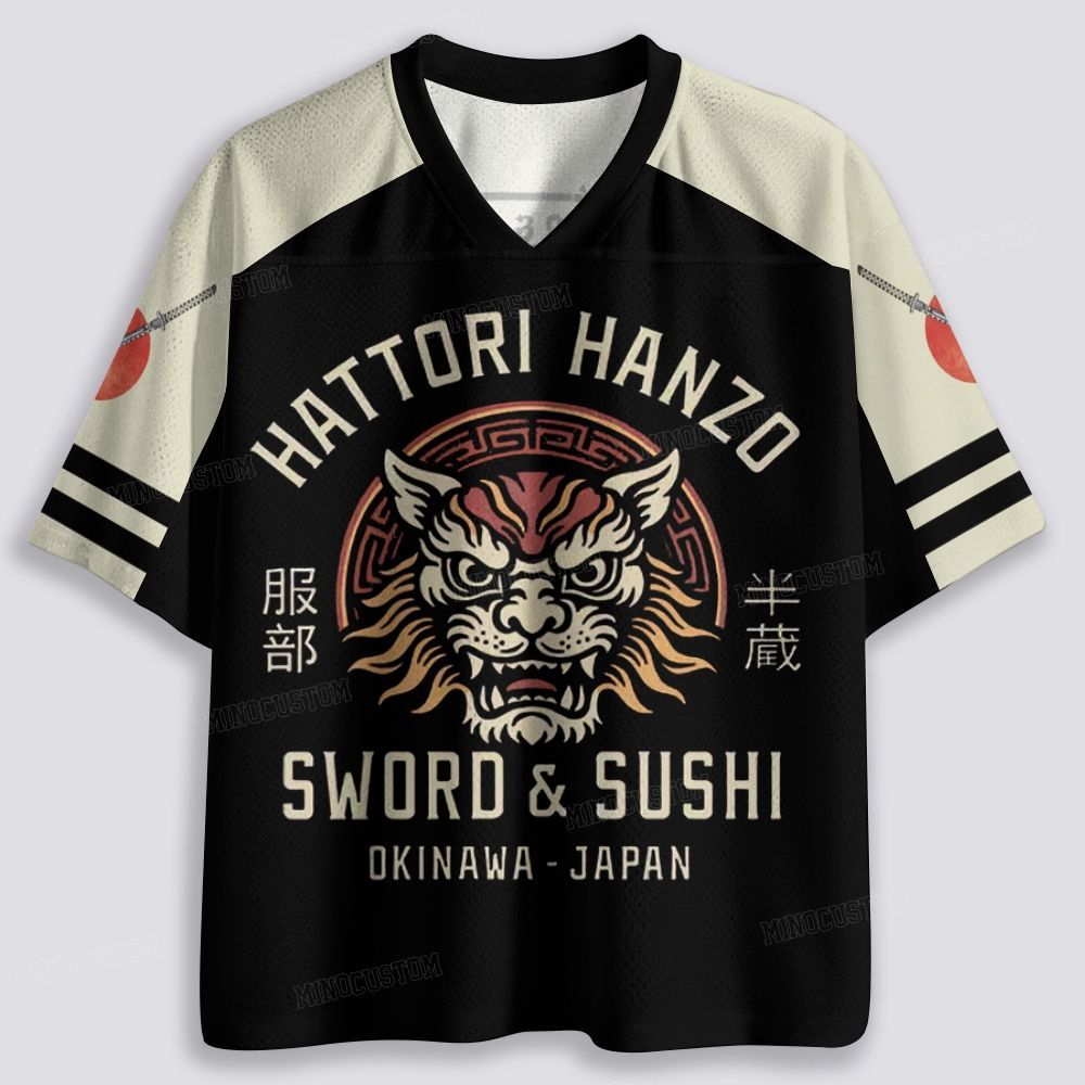 Vintage Hattori Lion Breathable Mesh Jersey