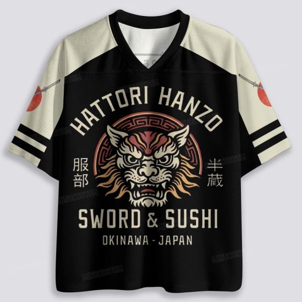Vintage Hattori Lion Breathable Mesh Jersey 