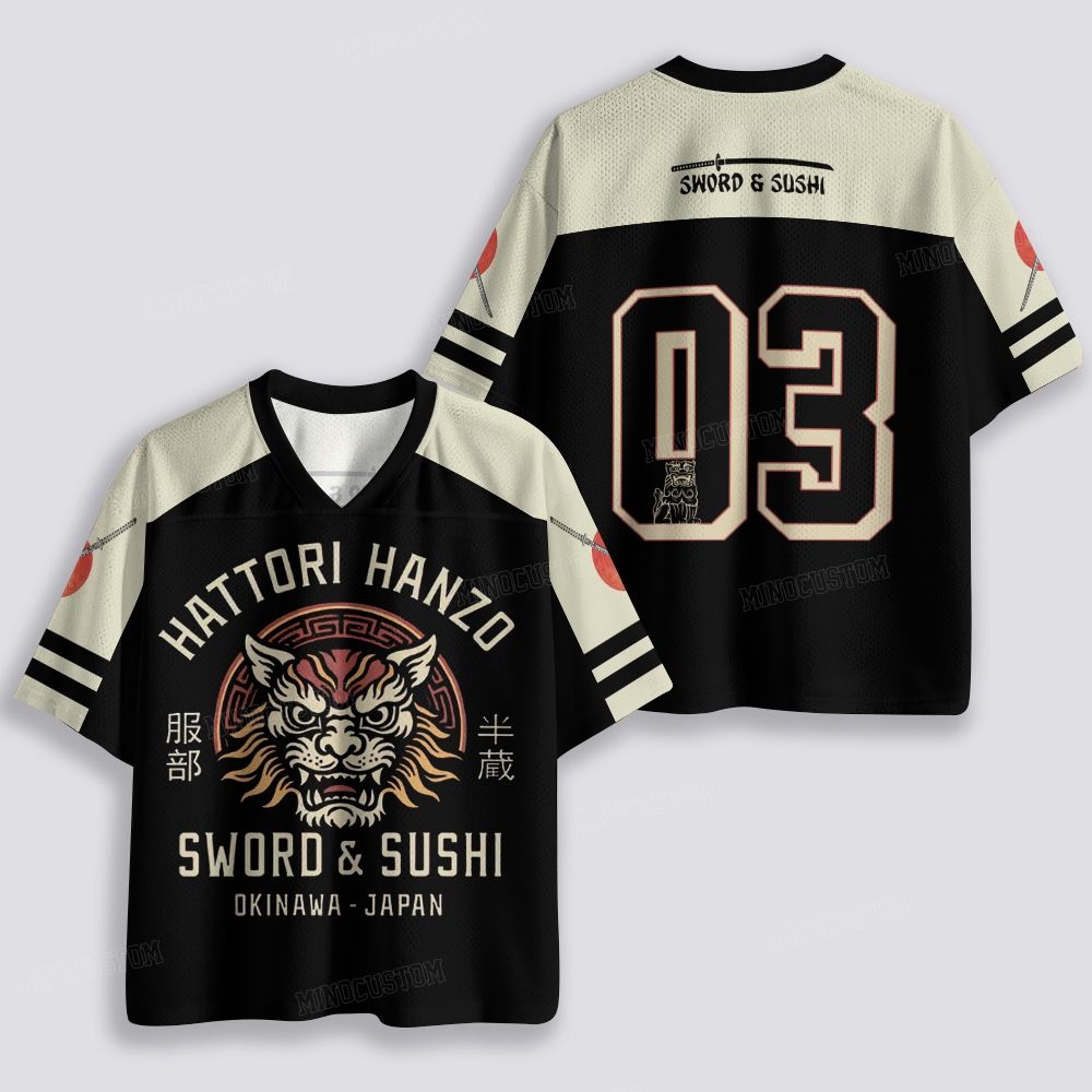 Vintage Hattori Lion Breathable Mesh Jersey 