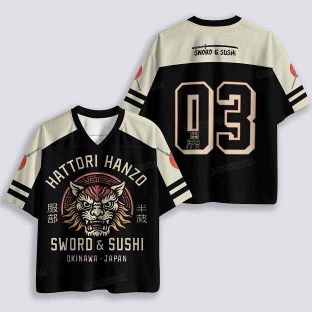 Vintage Hattori Lion Breathable Mesh Jersey 