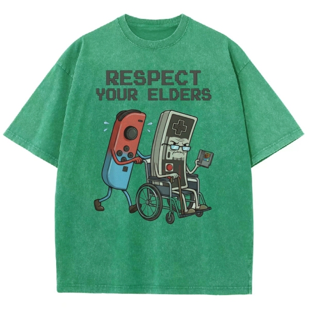 Respect Your Elders Washed T-Shirt 