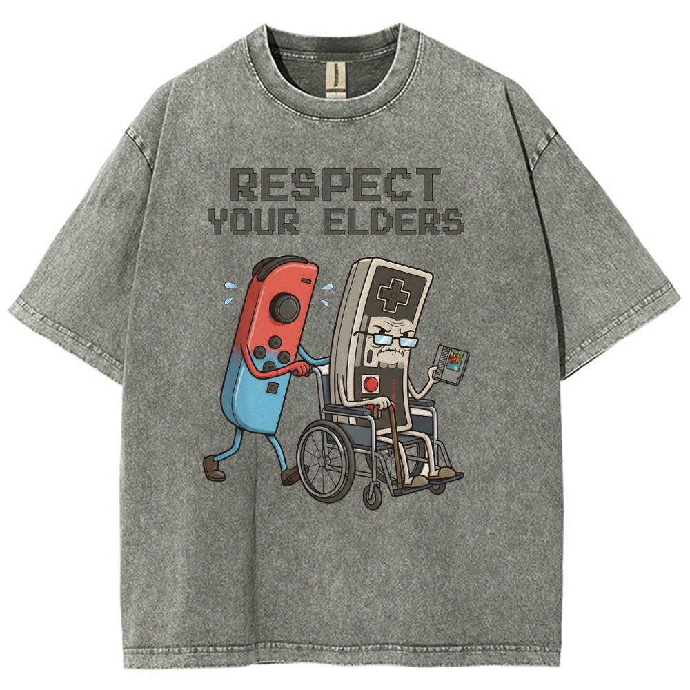 Respect Your Elders Washed T-Shirt 