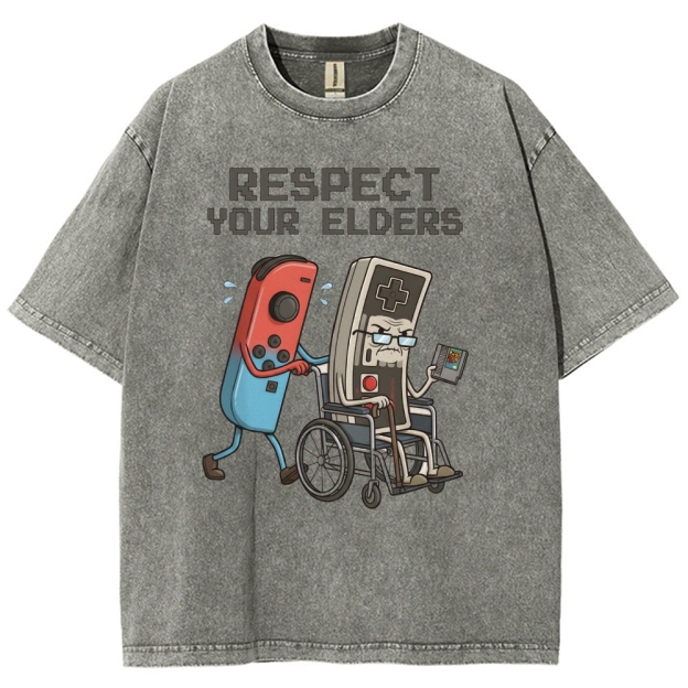 Respect Your Elders Washed T-Shirt 