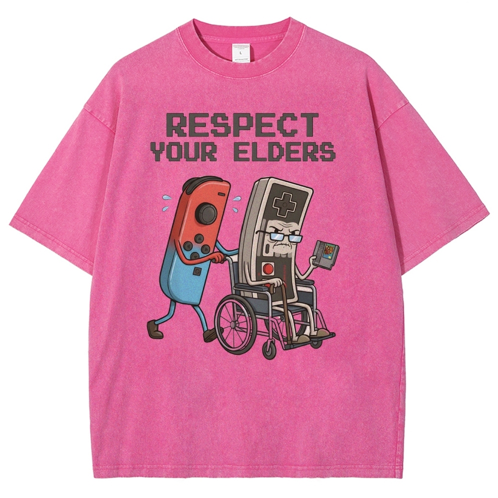 Respect Your Elders Washed T-Shirt 