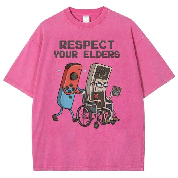 Respect Your Elders Washed T-Shirt 