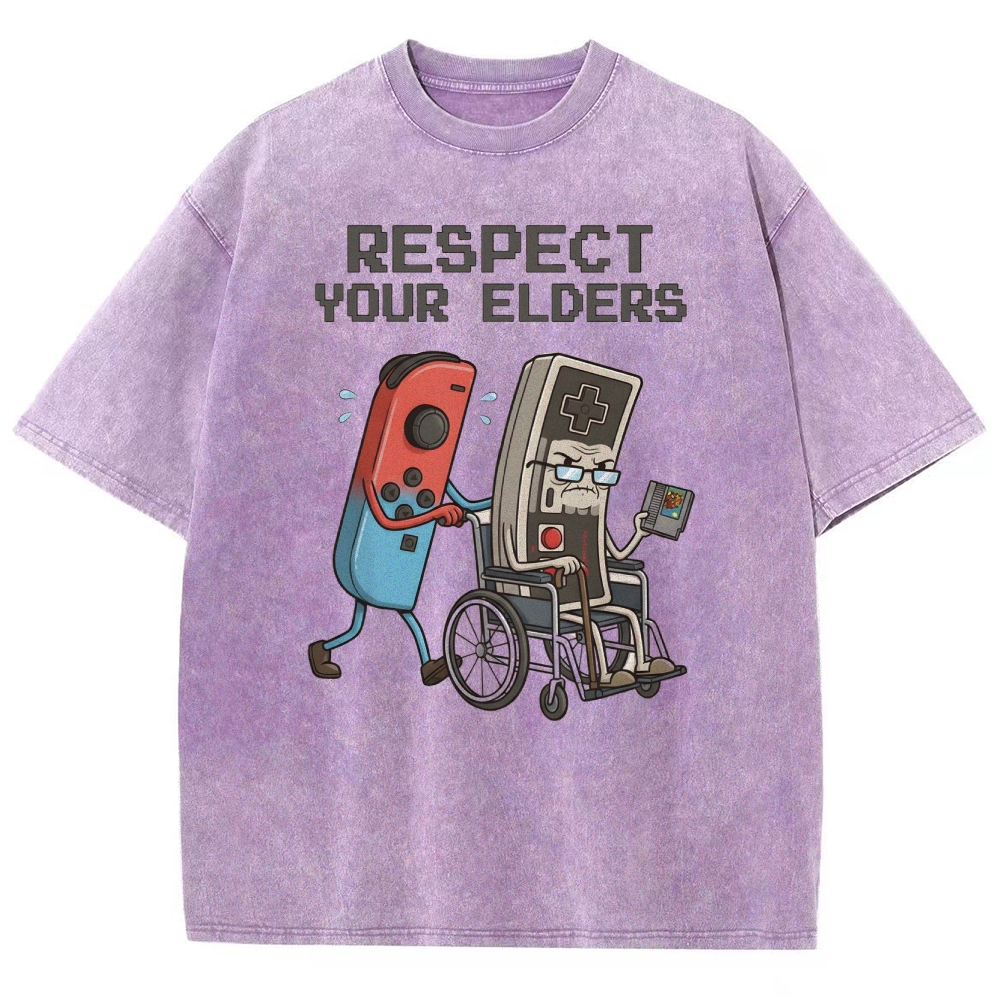 Respect Your Elders Washed T-Shirt 