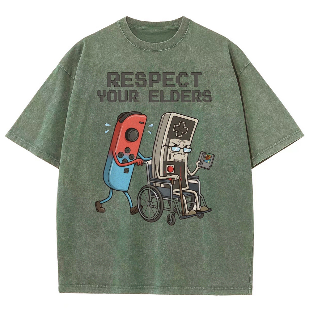 Respect Your Elders Washed T-Shirt 