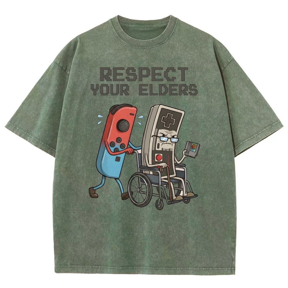 Respect Your Elders Washed T-Shirt 