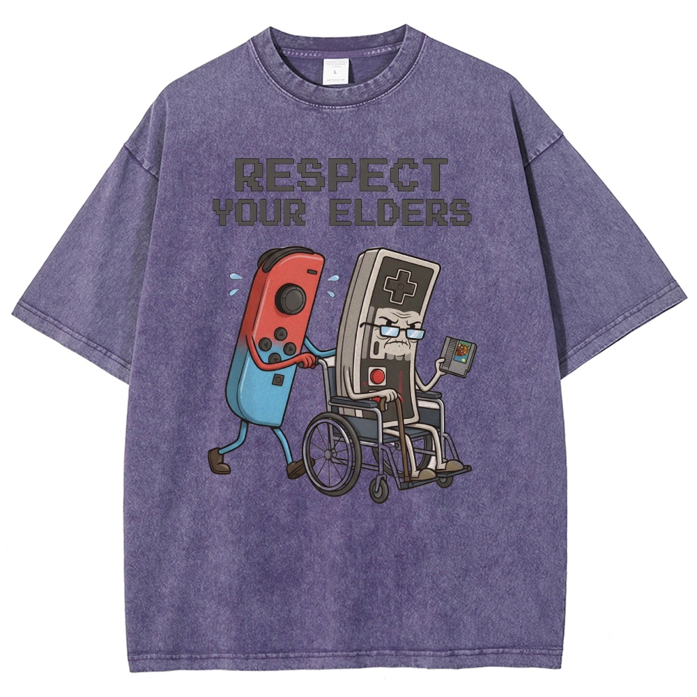 Respect Your Elders Washed T-Shirt 