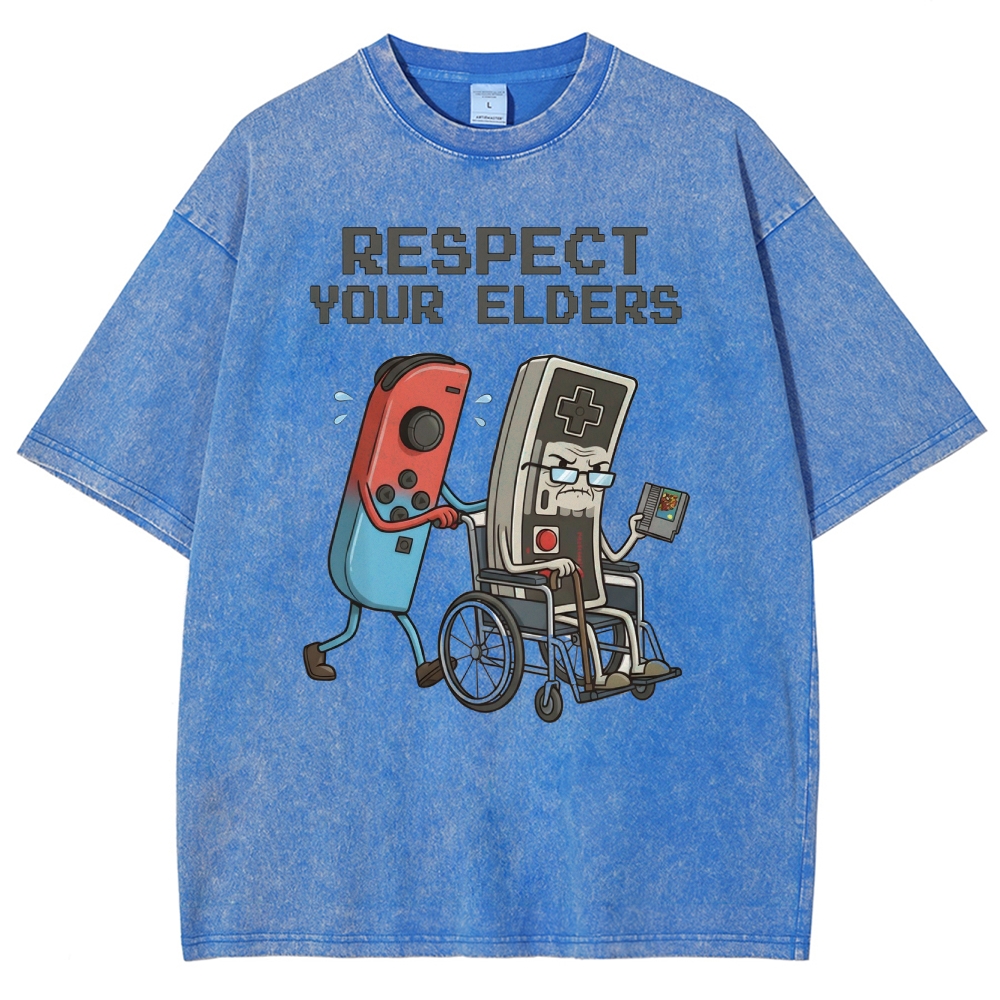 Respect Your Elders Washed T-Shirt 
