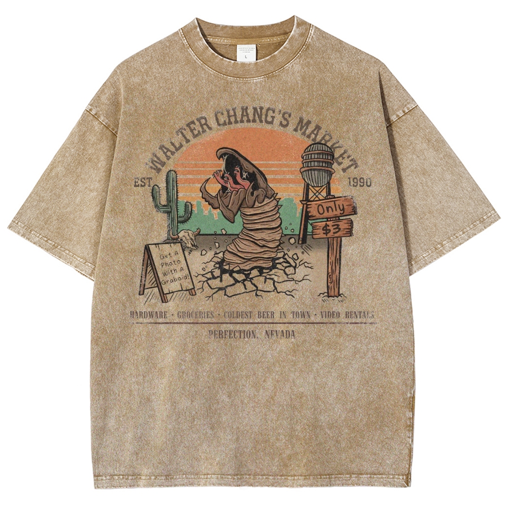 Retro Desert Market Washed T-Shirt 