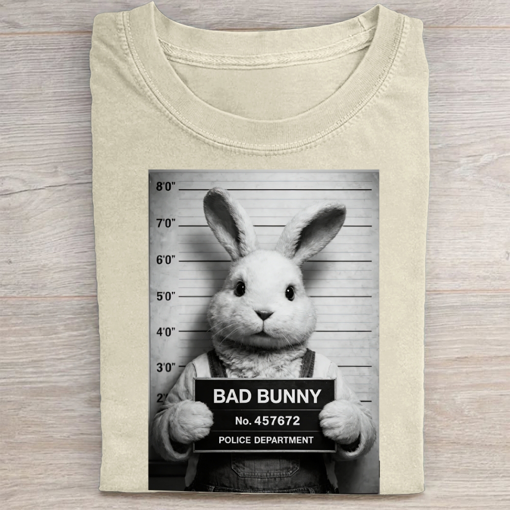  Bunny Mugshot Washed Tee 