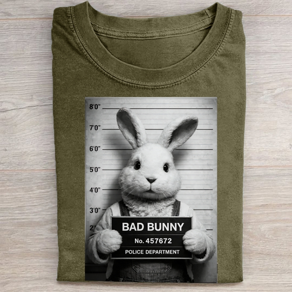  Bunny Mugshot Washed Tee 
