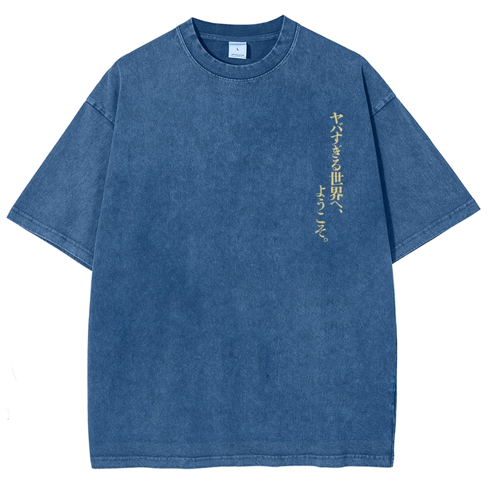 Welcome To An Extremely Dangerous World Washed T-Shirt 