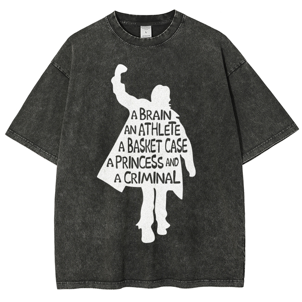 Fun Classic For 80's Movie Fan Washed T-Shirt 