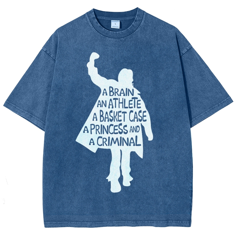 Fun Classic For 80's Movie Fan Washed T-Shirt 