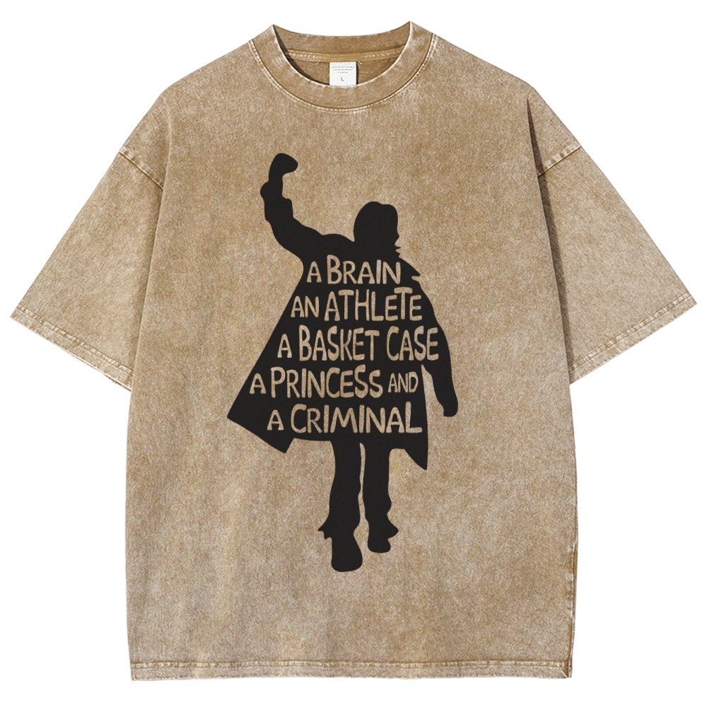 Fun Classic For 80's Movie Fan Washed T-Shirt 