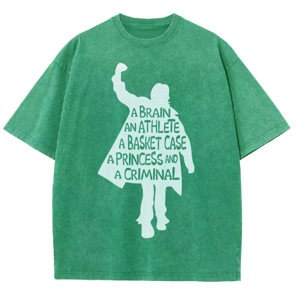 Fun Classic For 80's Movie Fan Washed T-Shirt 