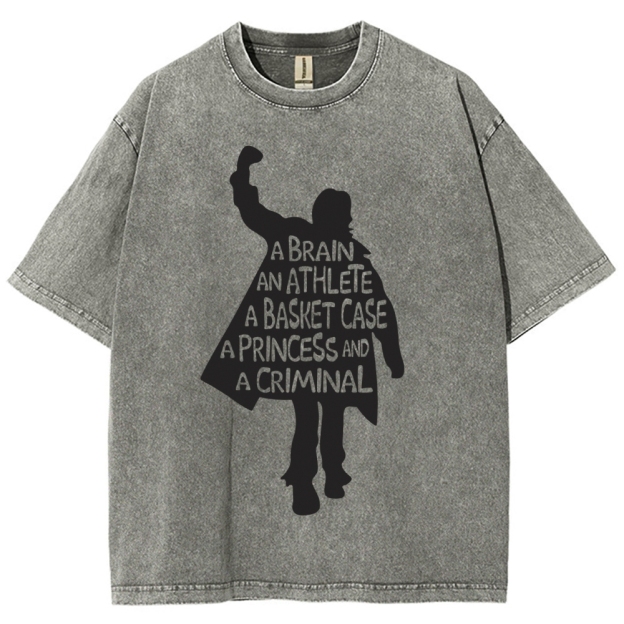 Fun Classic For 80's Movie Fan Washed T-Shirt 