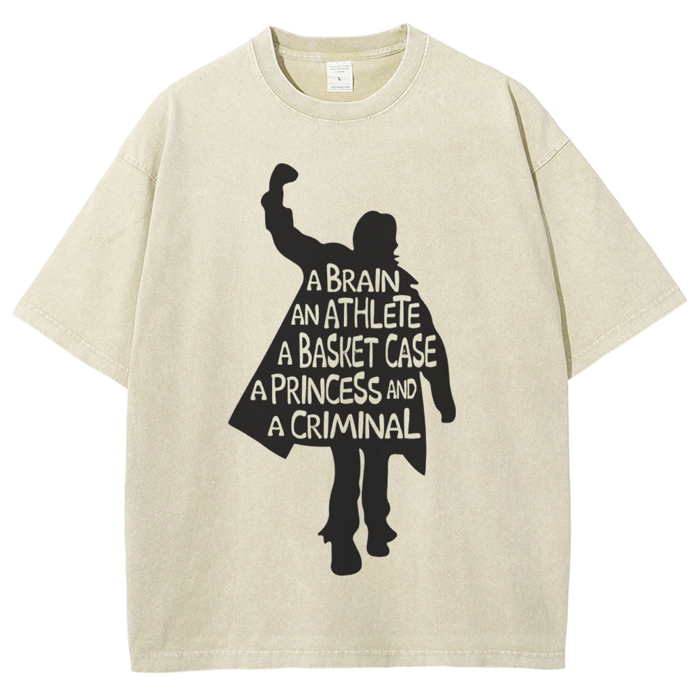 Fun Classic For 80's Movie Fan Washed T-Shirt 