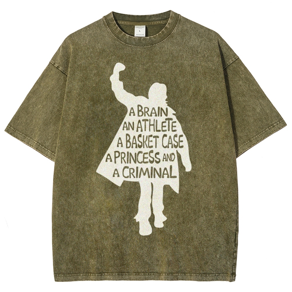 Fun Classic For 80's Movie Fan Washed T-Shirt 