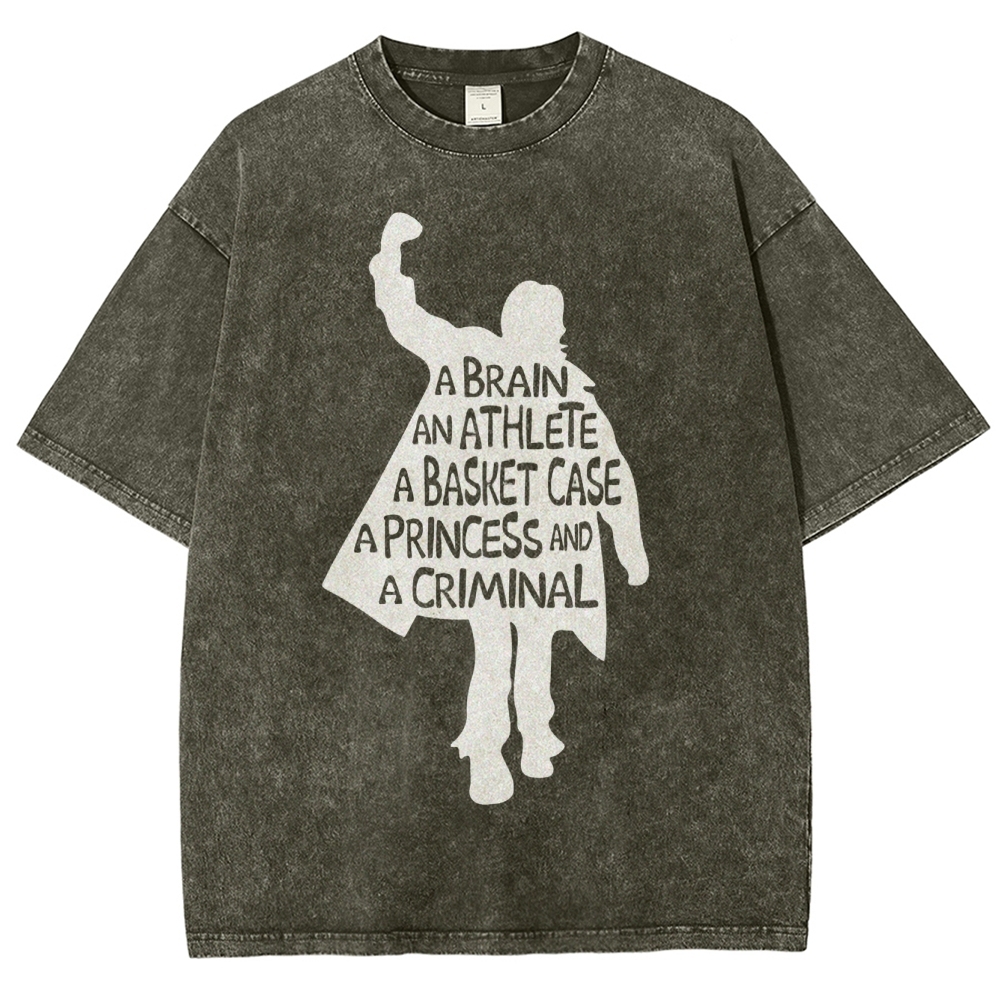 Fun Classic For 80's Movie Fan Washed T-Shirt 