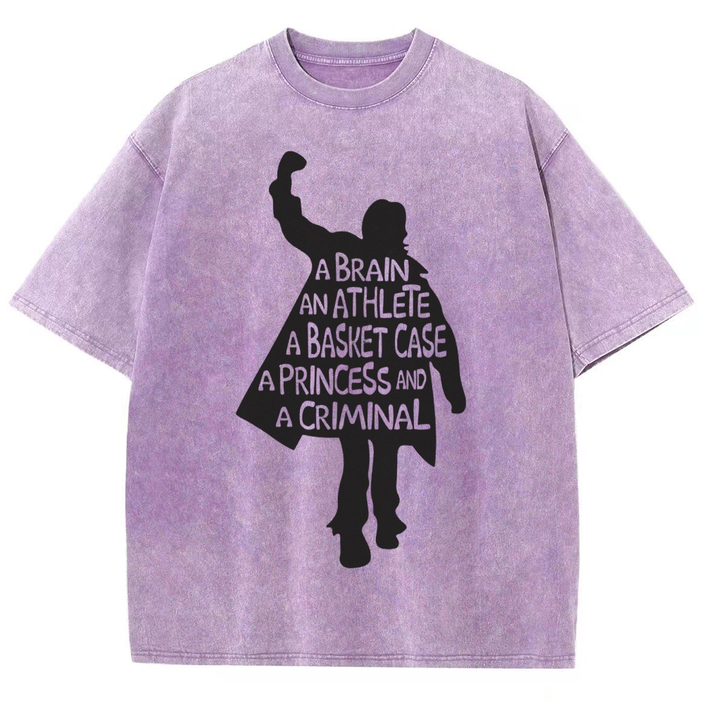 Fun Classic For 80's Movie Fan Washed T-Shirt 