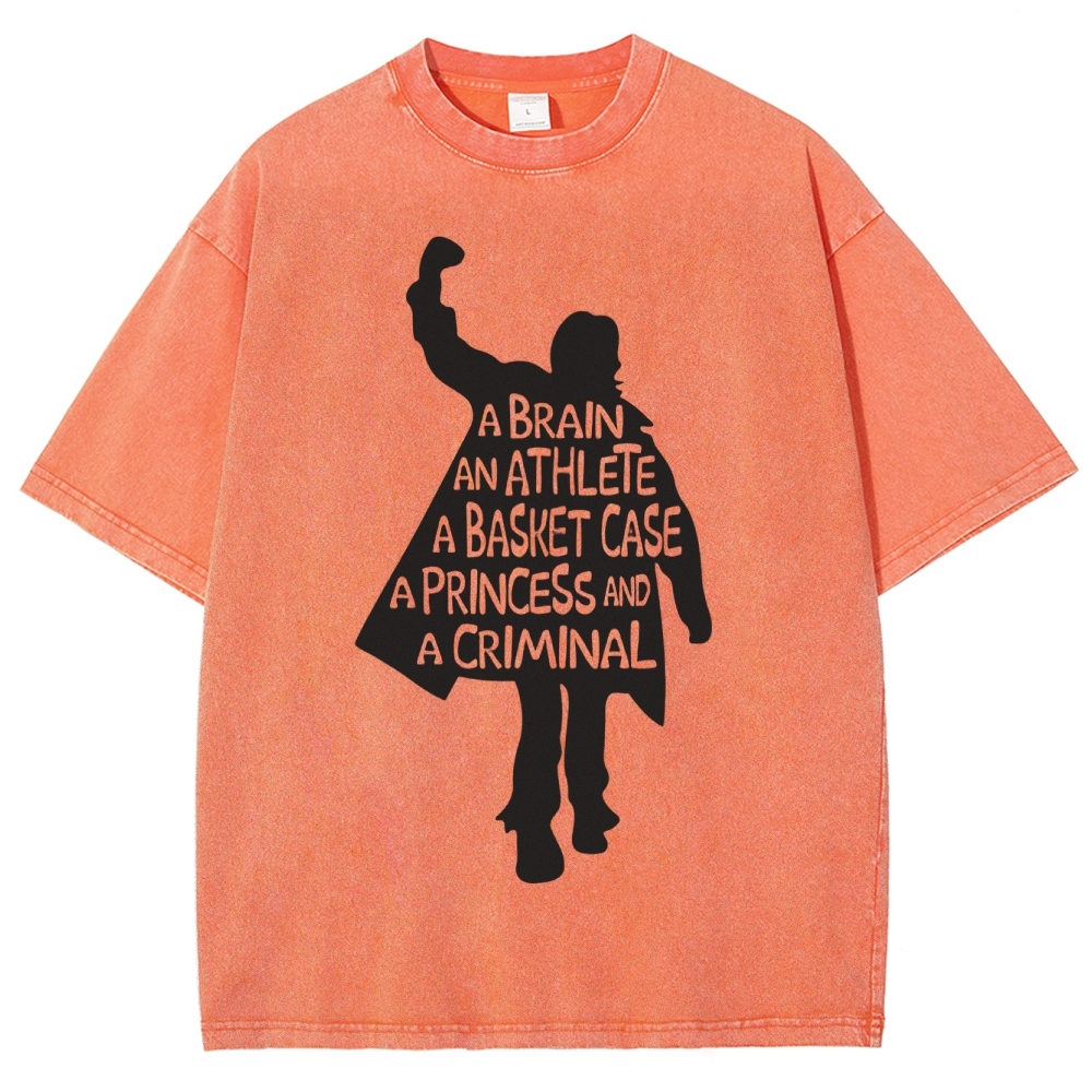 Fun Classic For 80's Movie Fan Washed T-Shirt 